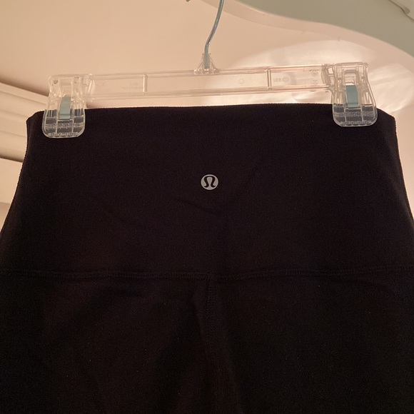 Lululemon Wunder Under Pant (Roll Down) in Black - Picture 8 of 12
